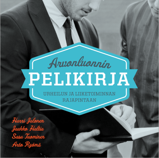 Arvonluonnin pelikirja -julkaisun kansikuva