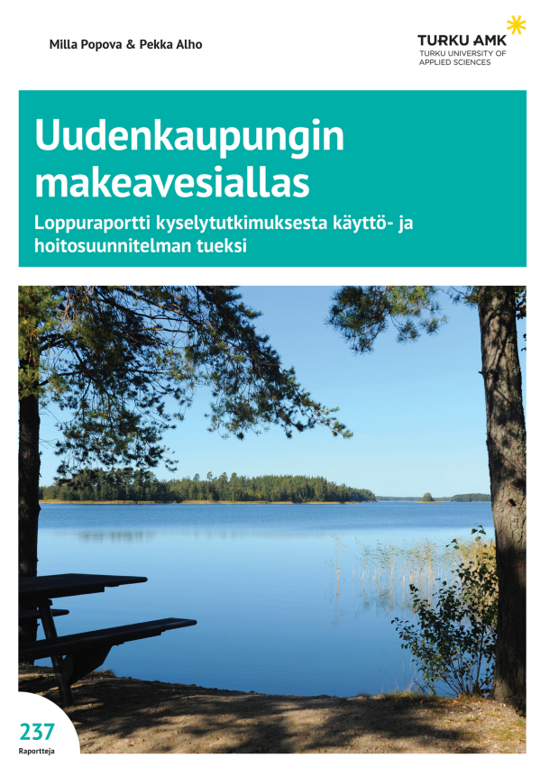 Julkaisun kansi: Uudenkaupungin makeavesiallas