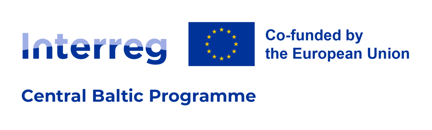 Logo: Interreg Central Baltic Programme Co-funded by the European Union