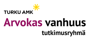 Logo: Arvokas vanhuus -tutkimusryhmä.