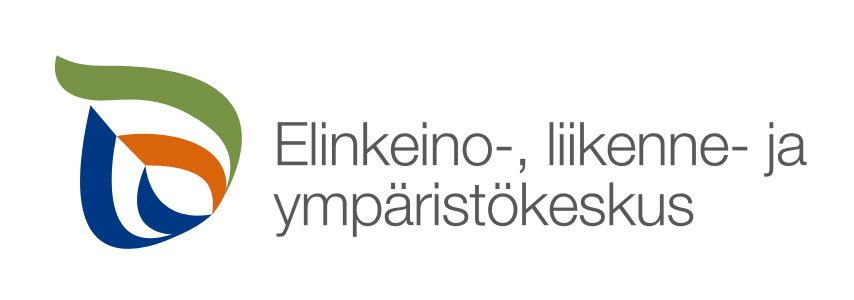 Elinkeino-, liikenne- ja ympäristökeskuksen logo