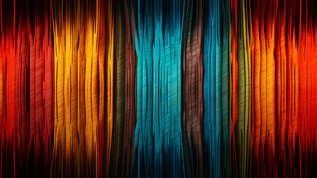 Colorful fabric