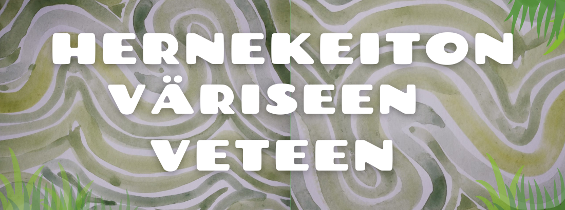 Hernekeiton väriseen veteen